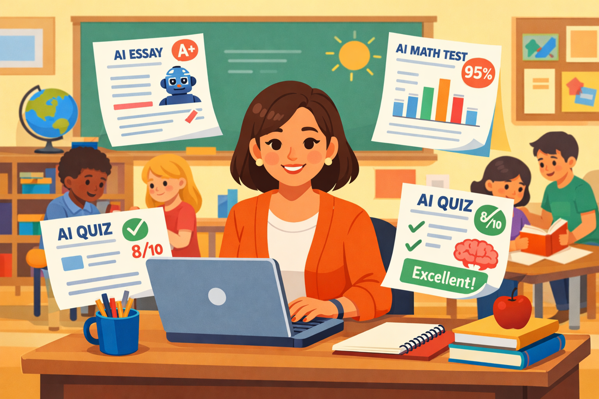 The Complete Guide to AI-Generated Assessments for K-12 Teachers
